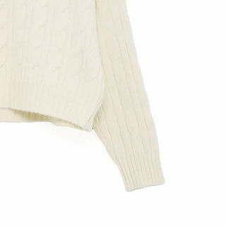 Twisted Cropped Knit