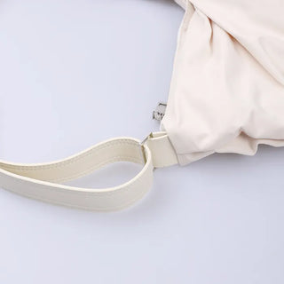 Shirring shoulder bag