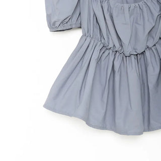 2-way short-sleeved blouse