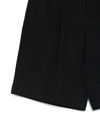 Bermuda One-Pleat Cotton Pants