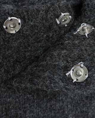Wool Melange Simple Knit