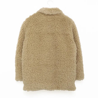 Boa Collar Oversized Jacket