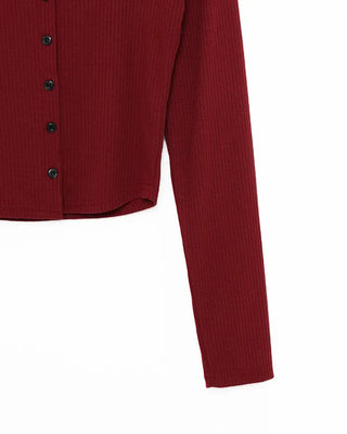 Slim-fit layered cardigan