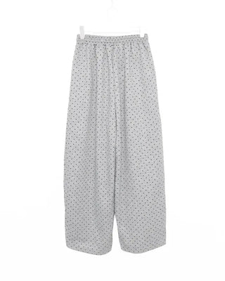 Waist String Dot Sweatpants
