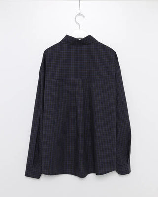 Checked long-sleeved shirt