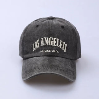 Embroidered Lettering Ball Cap
