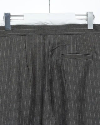 Layered pinstripe slacks