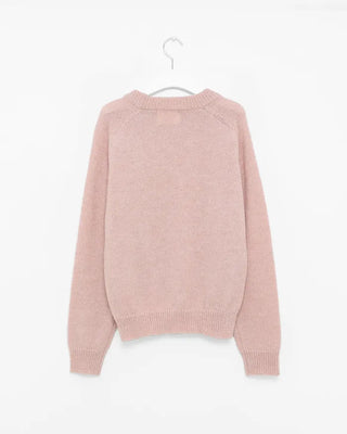 Oversized Boucle Round Knit