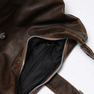 Buckle Round Shoulder Bag