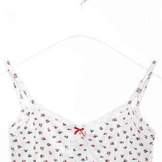 Flower Camisole Cardigan Set