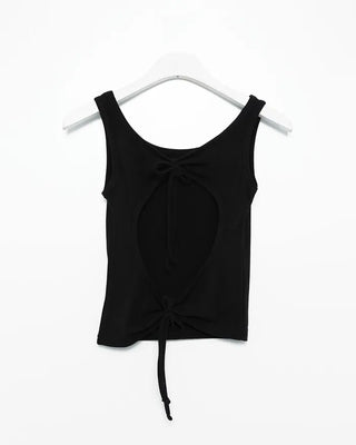 Backless Ribbon Top