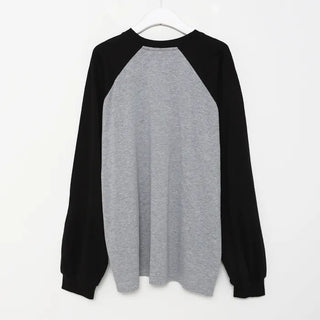 Solid Raglan Long Sleeve T-Shirt
