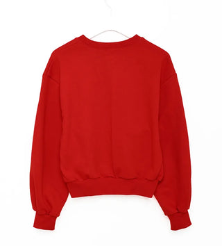 Simple cropped sweatshirt