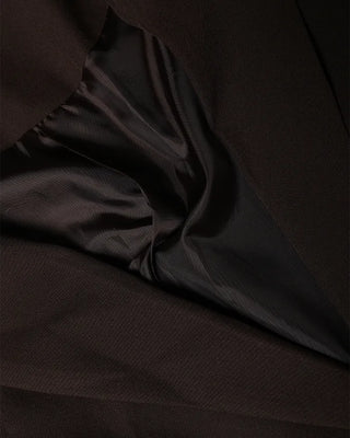 Tailored collar single overjacket