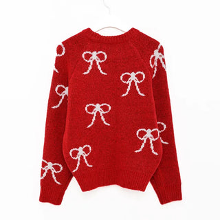 Ribbon Round Knit