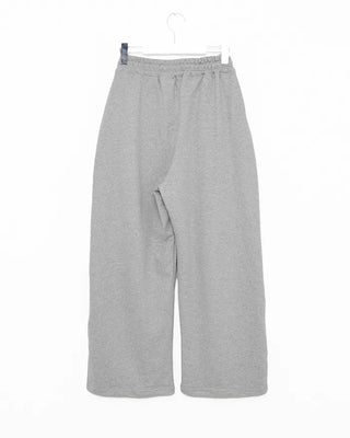 Side-tuck wide sweatpants