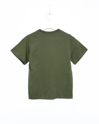 9 Effect Lettering Half T-Shirt