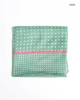 Mini polka dot scarf