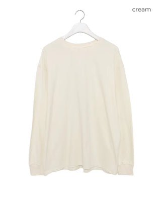 Basic long-sleeve T-shirt