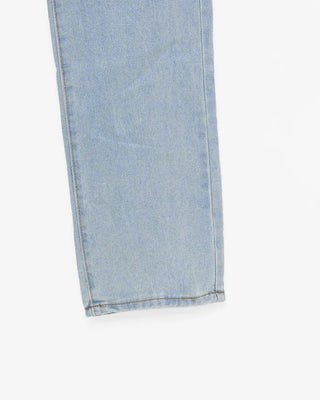 Basic straight-leg denim