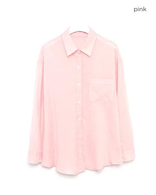 Summer Simple Sheer Shirt