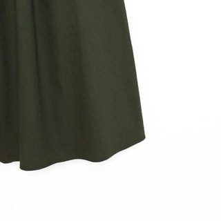 Cargo Shirring Long Skirt