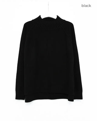 Raglan Line Point Knit
