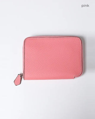 Round Zip Compact Wallet
