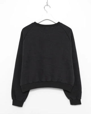 Brushed studded sweatshirt