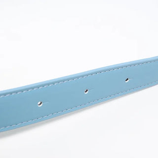 Suede Moon Belt Shoulder Bag