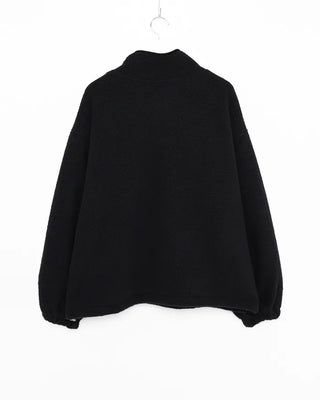 Half-neck button fleece
