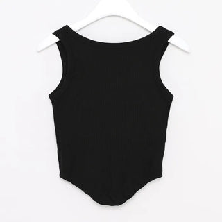 Camisole with ribbed cups