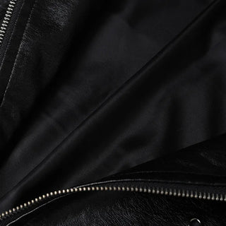 (unisex) Y2K Eyelet Eco Leather Jacket