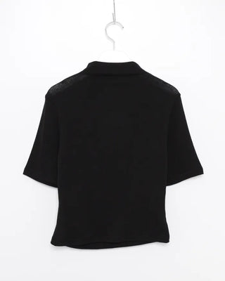 Half-neck short-sleeved T-shirt