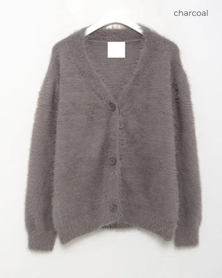 Shaggy cardigan