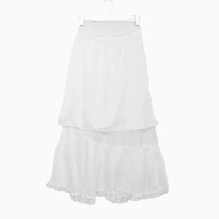 Cancan lace long skirt