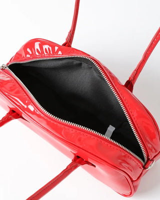 Enamel shoulder bag