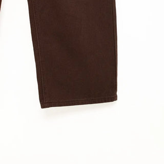 Cotton straight pants