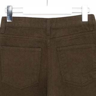 Straight-leg fleece-lined pants