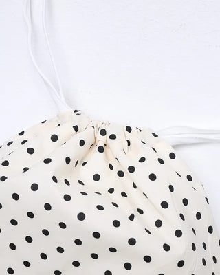 Polka Dot Frill Knapsack