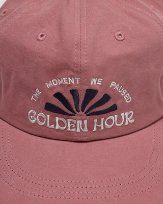 GOLDEN HOUR Stitch Straight Cap