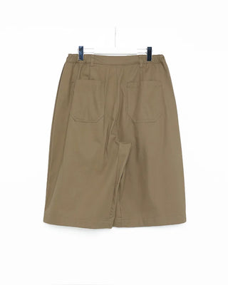 Pintuck Cotton Bermuda Shorts