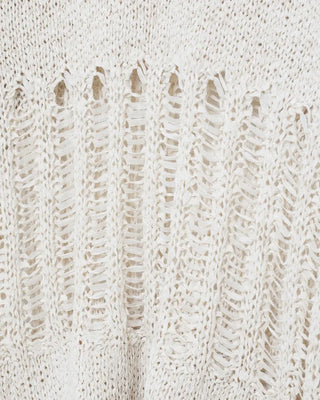 Loose-fitting openwork knit