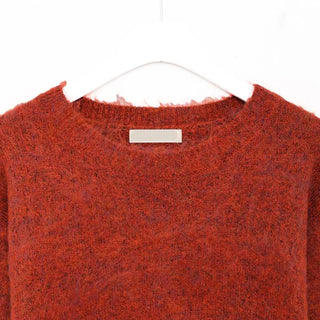 Melange Round Neck Knit