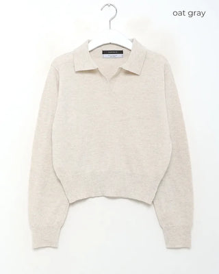 Modern wool color knit