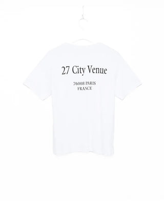 Back Venue Lettering Short-Sleeve T-Shirt