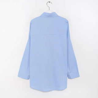 Vivid Overfit Long-Sleeve Shirt