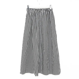Checked ring skirt