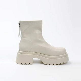 Slit-line platform boots