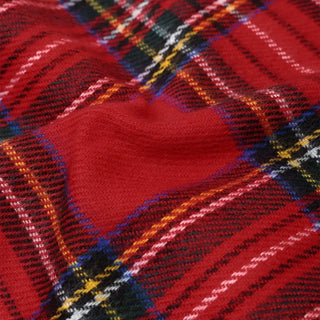 Holiday check scarf
